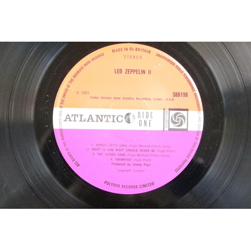 22 - Vinyl - Led Zeppelin II original plum Atlantic labels, A2/B2 matrices, Lemon Song credit, thankyou m... 