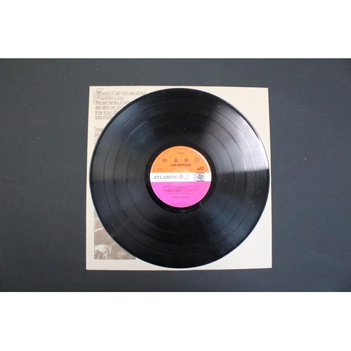 23 - Vinyl - Led Zeppelin IV Four Symbols, original plum Atlantic labels, A3/B3 matrices, Pecko etched on... 