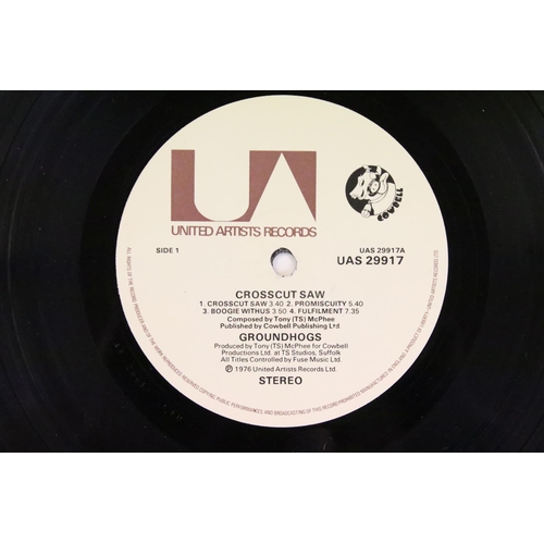 27 - Vinyl - 6 UK press Groundhogs albums to include: Scratching The Surface (Original UK 1st pressing Bl... 