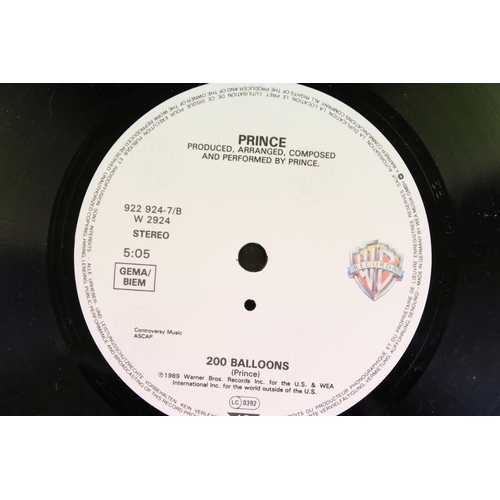 Prince – #38/300 White Vinyl Promotional “Black Album” With Warner