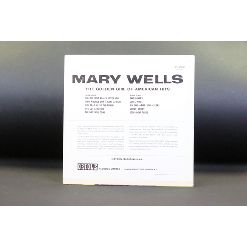 35 - Vinyl - 3 female Soul vocalist LPs to include Mary Wells self titled on Stateside (SL 10133) Ex-, Ma... 