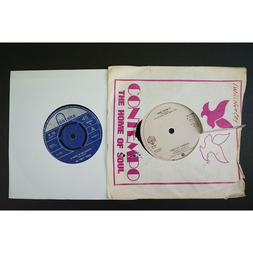 217 - Vinyl - 8 The Pretty Things 7” 45rpm singles to include: Children, The Good Mr. Square, Stone Hearte... 