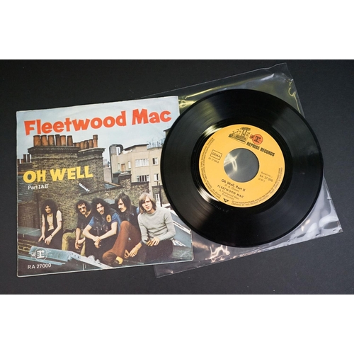 219 - Vinyl - 10 Fleetwood Mac 7” 45rpm singles including early release on Blue Horizon Records, limited e... 