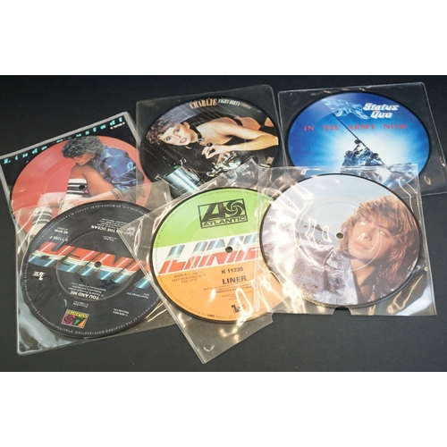 236 - Vinyl - 35 picture disc 7” 45rpm singles including: Yello, Lady Gaga, Eurythmics, Elton John, Franki... 