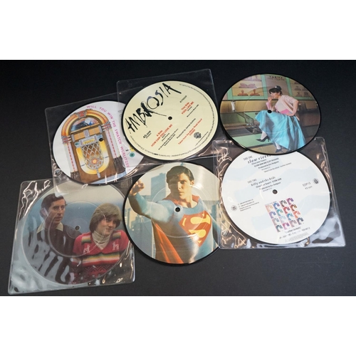 236 - Vinyl - 35 picture disc 7” 45rpm singles including: Yello, Lady Gaga, Eurythmics, Elton John, Franki... 