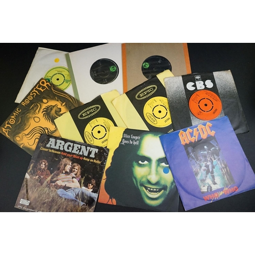 237 - Vinyl - Heavy Metal / Rock 44 7” 45rpm singles and 3 flexi discs to include: Motörhead, Black Sabbat... 