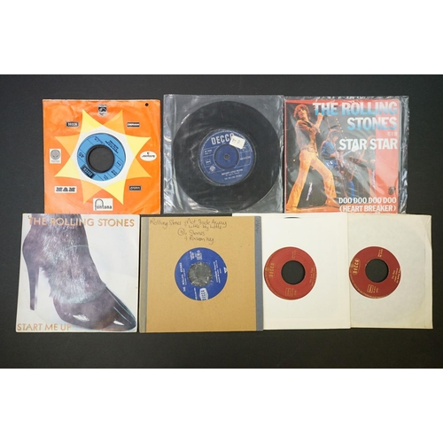 227 - Vinyl - 14 The Rolling Stones European EPs and 7” 45rpm singles and 1 P/S releases including release... 