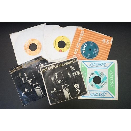 228 - Vinyl - 23 The Rolling Stones Worldwide EPs and 7” 45rpm singles to include releases from: USA, New ... 