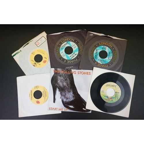 228 - Vinyl - 23 The Rolling Stones Worldwide EPs and 7” 45rpm singles to include releases from: USA, New ... 