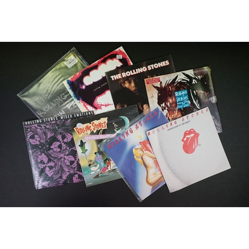 229 - Vinyl - over 65 The Rolling Stones and members 7” 45rpm singles spanning their career from the 1970s... 