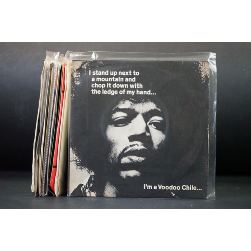 232 - Vinyl - 20 Jimi Hendrix 7” 45rpm singles and EPs spanning his career including: All Along The Watcht... 