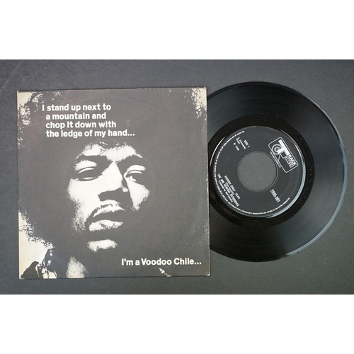 232 - Vinyl - 20 Jimi Hendrix 7” 45rpm singles and EPs spanning his career including: All Along The Watcht... 