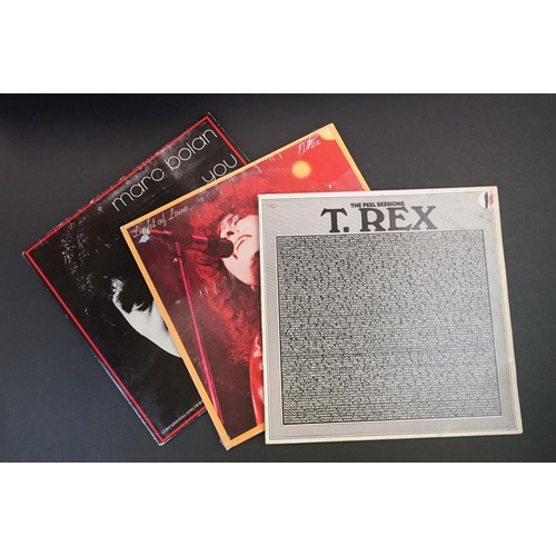 318 - Vinyl - 12 T-Rex LPs and 1 12