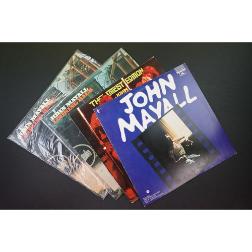 326 - Vinyl - 26 John Mayall LPs spanning his career including early UK examples and foreign pressings.  V... 