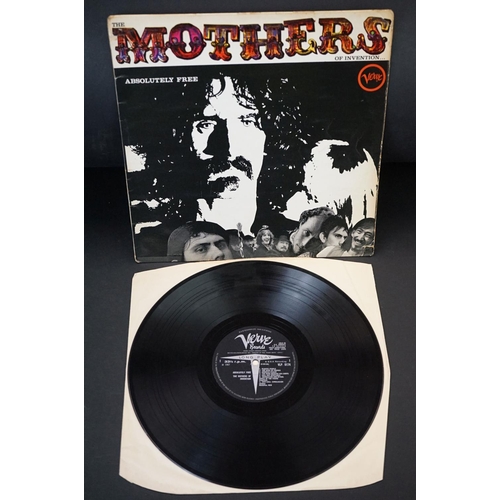 337 - Vinyl - 31 Frank Zappa / Mothers Of Invention LPs including foreign pressings, double LPs, reissues,... 