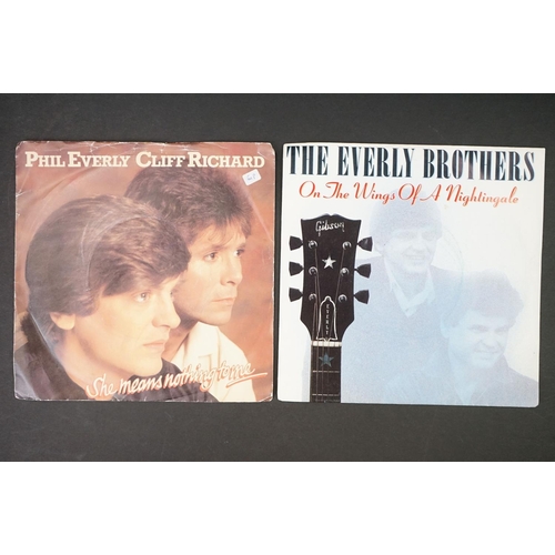 212 - Vinyl - over 50 The Everly Brothers and Solo 7” 45rpm singles spanning their career including early ... 