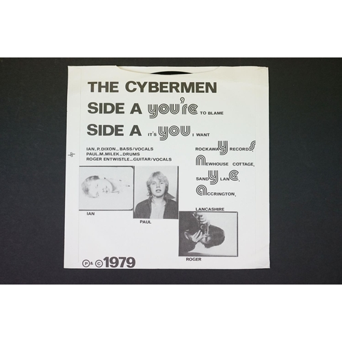 629 - Vinyl - Punk - The Cybermen – You're To Blame / It's You I Want original UK 1979 7” single with rare... 