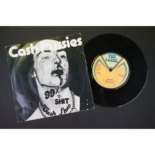 634 - Vinyl - Punk - 11 first Generation 7” rarities to include: Pure Hell – These Boots Are Made For Walk... 