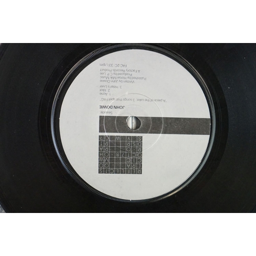 640 - Vinyl - 2 Original UK 1st pressing copies of A Factory Sample (with Joy Division) on Factory Records... 