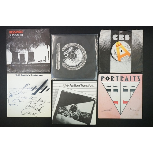 642 - Vinyl – 20 Post Punk / New Wave / Power Pop UK 7” singles to include many rarities including: Anothe... 