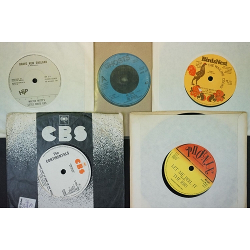 643 - Vinyl – 20 Post Punk / New Wave / Power Pop UK 7” singles to include many rarities including: Life -... 