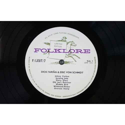 690 - Vinyl & Autograph – 4 Rare folk / acid folk albums including private pressing to include: The Loneso... 