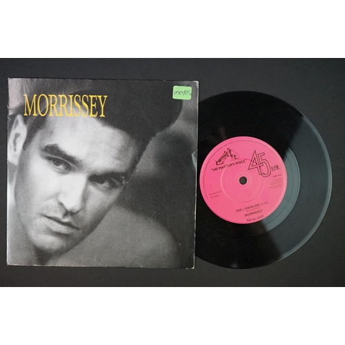 666 - Vinyl - 8 The Smiths / Morrissey singles including 2 picture discs to include: The Smiths - What Dif... 