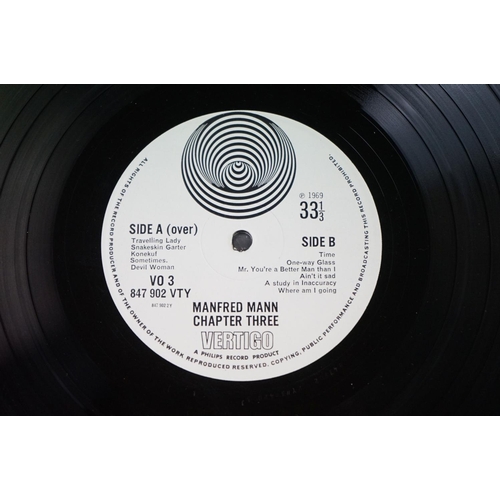 103 - Vinyl - 2 Manfred Mann Chapter Three albums on Vertigo Records to include: Manfred Mann Chapter Thre... 