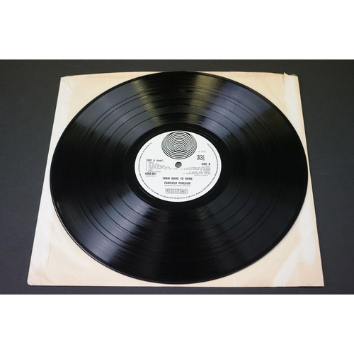 104 - Vinyl - Fairfield Parlour - From Home To Home, original UK pressing, large Vertigo swirl, Vertigo Re... 