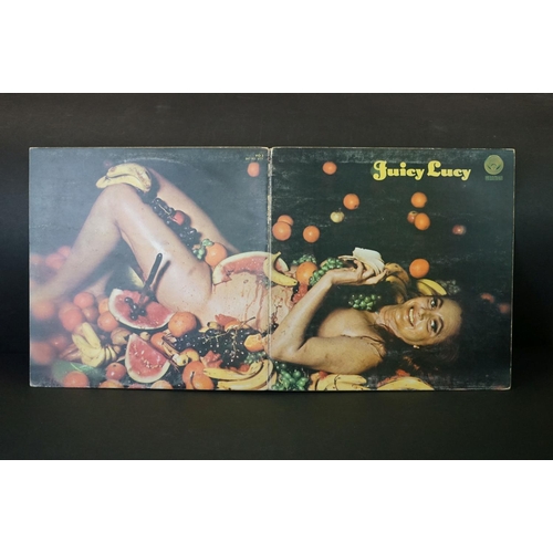 111 - Vinyl - 2 Juicy Lucy albums on Vertigo Records to include: Juicy Lucy (original UK pressing, large V... 