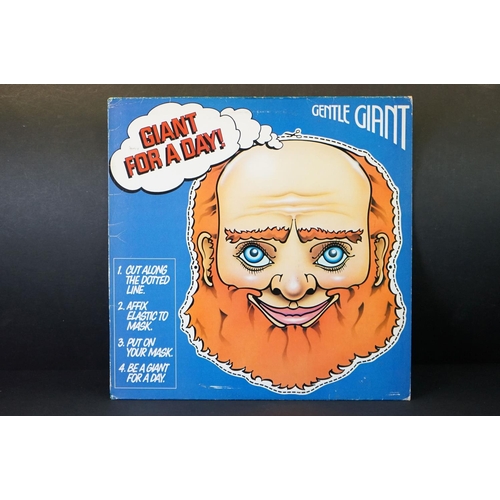 114 - Vinyl - 5 albums by Gentle Giant to include: Three Friends (original UK, swirl Vertigo labels, Verti... 