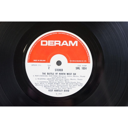 119 - Vinyl - 2 original UK pressing Keef Hartley Band albums on Deram Records to include: Halfbreed (Dera... 