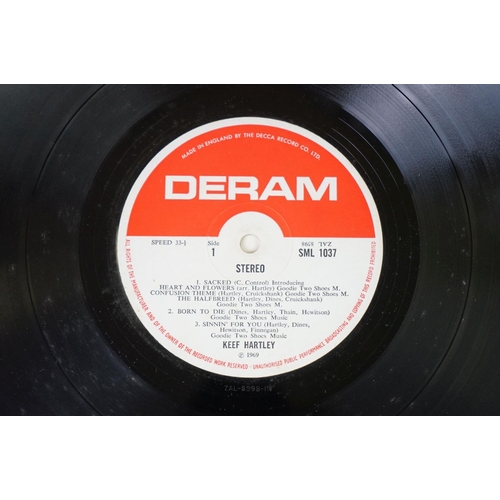 119 - Vinyl - 2 original UK pressing Keef Hartley Band albums on Deram Records to include: Halfbreed (Dera... 