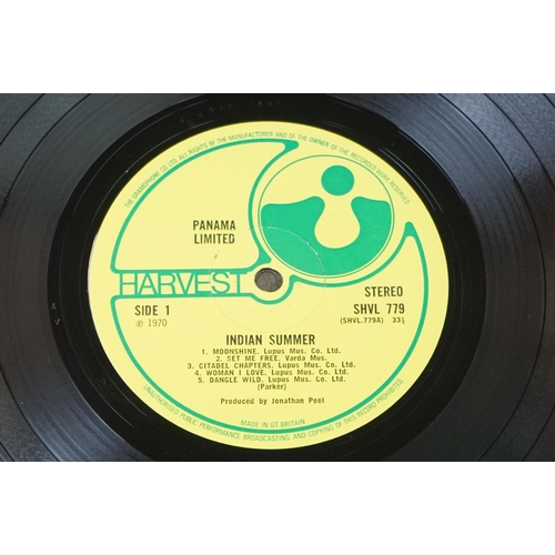 125 - Vinyl - Panama Limited – Indian Summer, original UK 1970 1st pressing, no EMI box, Harvest records S... 