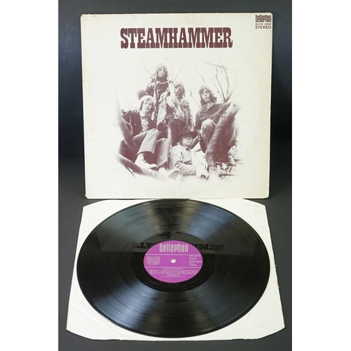 181 - Vinyl - 4 albums by Steamhammer to include: MK II (original UK pressing, CBS Records S 63694) VG / V... 