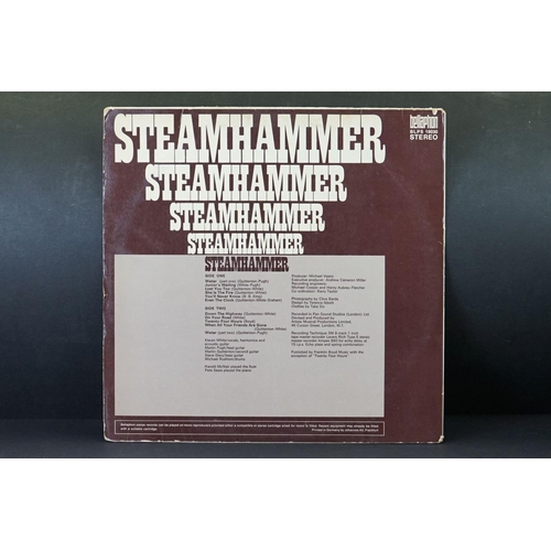 181 - Vinyl - 4 albums by Steamhammer to include: MK II (original UK pressing, CBS Records S 63694) VG / V... 