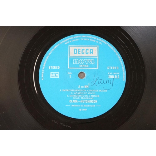 183 - Vinyl - 2 original UK pressing albums of Clark-Hutchinson – A=MH² (both stereo, Decca Nova Records S... 