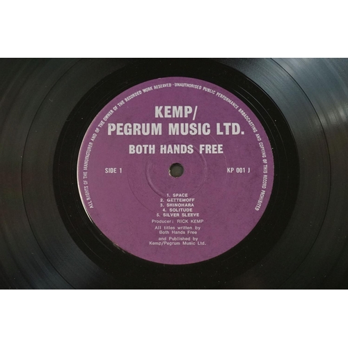 184 - Vinyl - Both Hands Free – Both Hands Free, original UK limited edition 1978 album, Kemp / Pegrum Mus... 