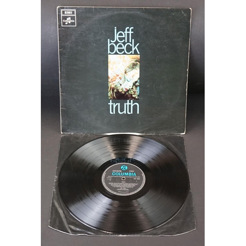 185 - Vinyl - 3 original UK pressing albums by Jeff Beck to include: Truth (original UK 1st Stereo, blue a... 