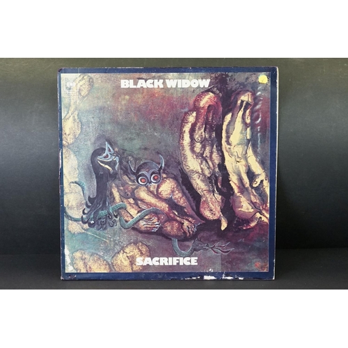 193 - Vinyl - 2 original UK 1st pressing copies of Black Widow - Sacrifice, both gatefold sleeves CBS Reco... 