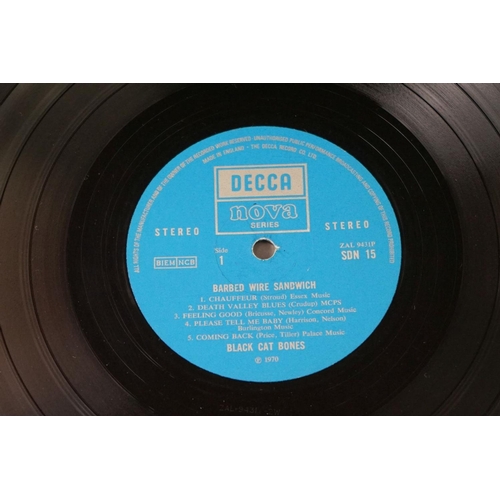 194 - Vinyl - Black Cat Bones – Barbed Wire Sandwich, original UK 1st pressing stereo, Decca Nova Records,... 