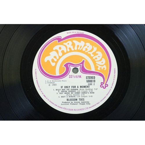 196 - Vinyl - Blossom Toes - If Only For A Moment, original UK 1st pressing, Marmalade Records 608 010, VG... 