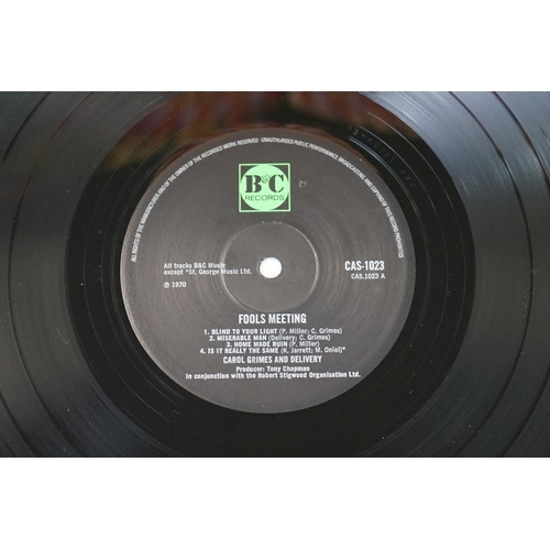 197 - Vinyl - 3 Carol Grimes albums to include: Carol Grimes ... And Delivery – Fools Meeting (original UK... 