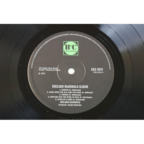 200 - Vinyl - 2 original UK pressing albums by Shelagh McDonald to include: Shelagh McDonald Album (origin... 