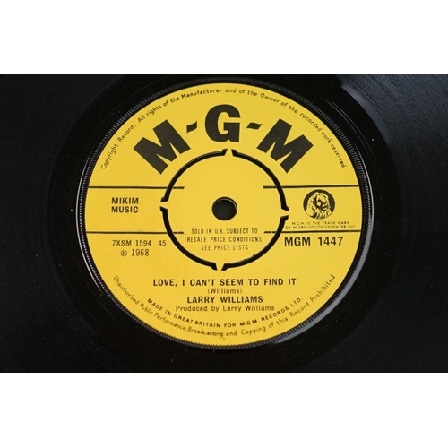 381 - Vinyl - 2 copies of Larry Williams Shake Your Body Girl to original UK press on MGM Records (MGM 144... 