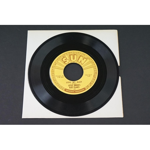 384 - Vinyl - Little Junior's Blue Flames Love My Baby / Mystery Train original US pressing on Sun Records... 