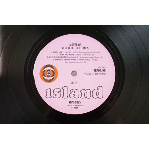 129 - Vinyl - Tramline – Moves Of Vegetable Centuries, original UK 1969 1st pressing, pink Island label wi... 