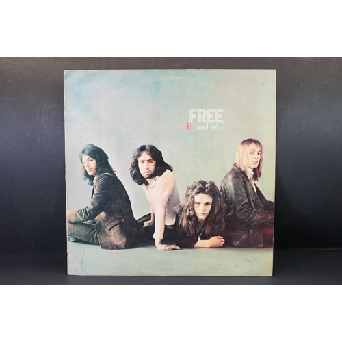 130 - Vinyl - 5 UK pressing albums by Free and related on Island Records to include: Tons Of Sob (textured... 