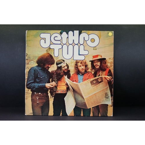 132 - Vinyl - 5 albums by Jethro Tull on Island Records to include: This Was (pink bullseye labels, wide s... 