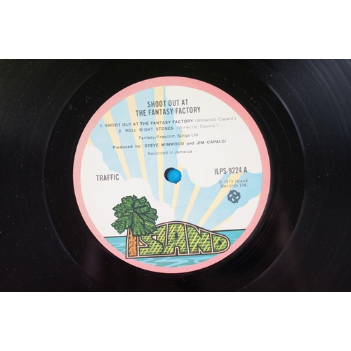 133 - Vinyl - 3 original UK pressing albums by Traffic on Island Records to include: Mr. Fantasy (mono pin... 